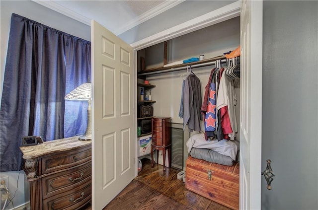 view of closet