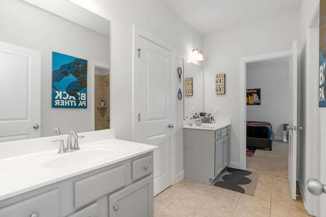 3692 Wartrace Dr, South Fulton, GA 30331 - bathroom featuring vanity and tile patterned floors
