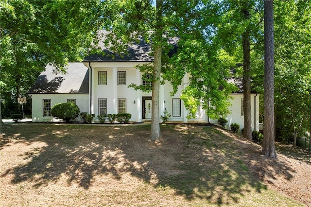 410 Glenmont Ct, Atlanta, GA 30350 - greek revival inspired property with stucco siding