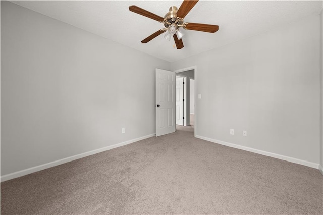 5659 Brookstone Dr NW, Acworth, GA 30101 - carpeted spare room with baseboards and ceiling fan
