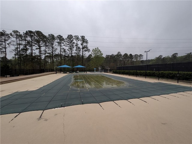 5659 Brookstone Dr NW, Acworth, GA 30101 - view of swimming pool featuring fence and a patio