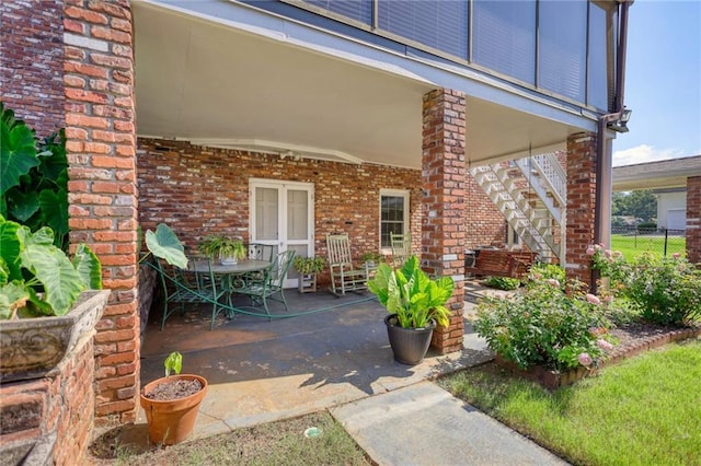 view of patio