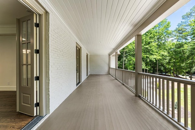 1960 Drummond Pond Rd, Milton, GA 30004 - view of deck