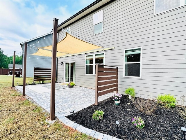 135 Softwood Ct, Dawsonville, GA 30534 - rear view of house with a patio and a yard
