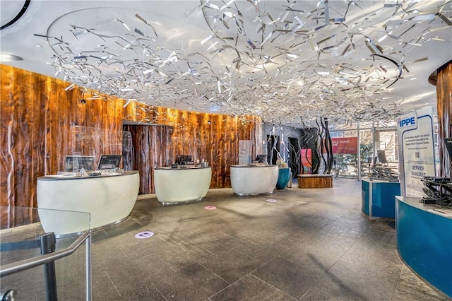 45 Ivan Allen Jr Blvd NW Unit 2705, Atlanta, GA 30308 - reception featuring wood walls