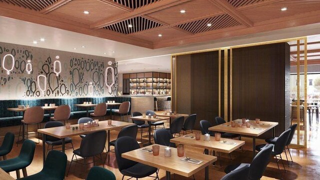 45 Ivan Allen Jr Blvd NW Unit 2705, Atlanta, GA 30308 - building lobby with recessed lighting