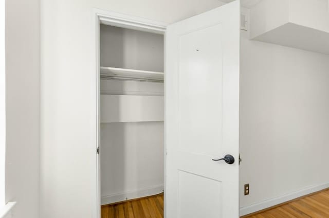 view of closet