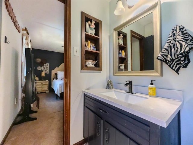 3769 Bay Creek Church Rd, Loganville, GA 30052 - bathroom featuring vanity and ensuite bath