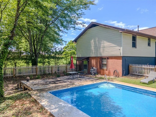 3769 Bay Creek Church Rd, Loganville, GA 30052 - view of pool with a patio and a fenced backyard