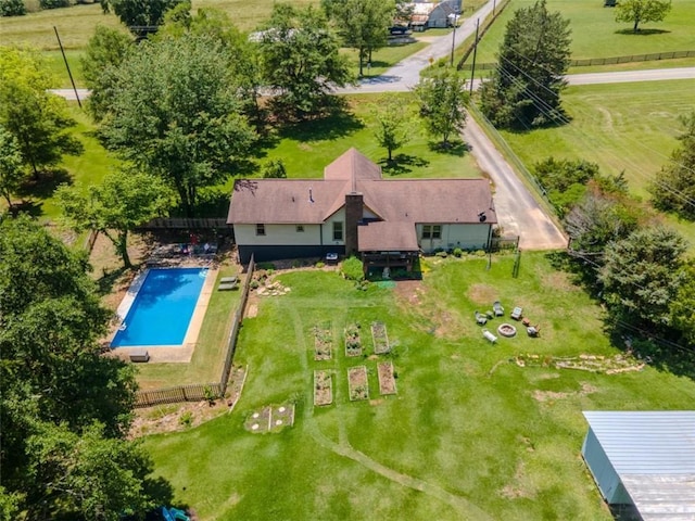 3769 Bay Creek Church Rd, Loganville, GA 30052 - view from above of property with a pool area
