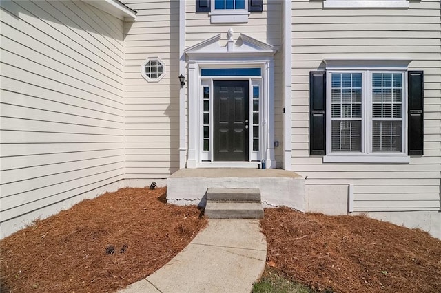 view of property entrance