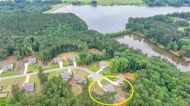 2129 Charmond Dr, Monroe, GA 30656 - aerial view of property and surrounding area featuring a large body of water