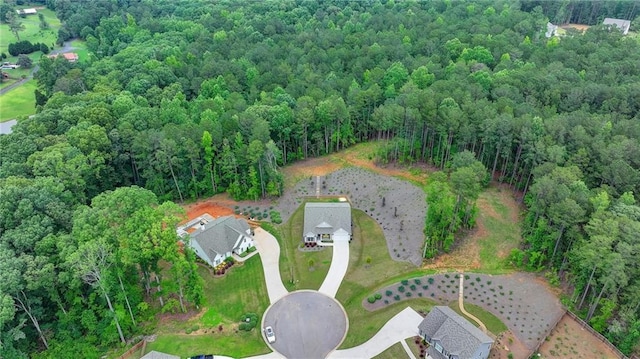 2129 Charmond Dr, Monroe, GA 30656 - aerial view of property's location with a heavily wooded area