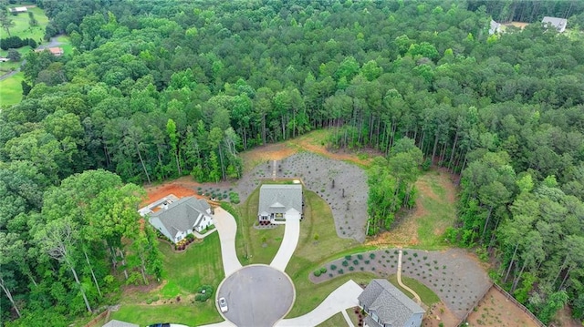 2129 Charmond Dr, Monroe, GA 30656 - aerial overview of property's location featuring a heavily wooded area