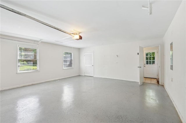 1231 Sanden Ferry Dr, Decatur, GA 30033 - interior space with baseboards and a garage door opener