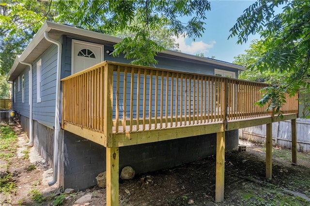 85 Ollie St, Atlanta, GA 30314 - view of wooden terrace