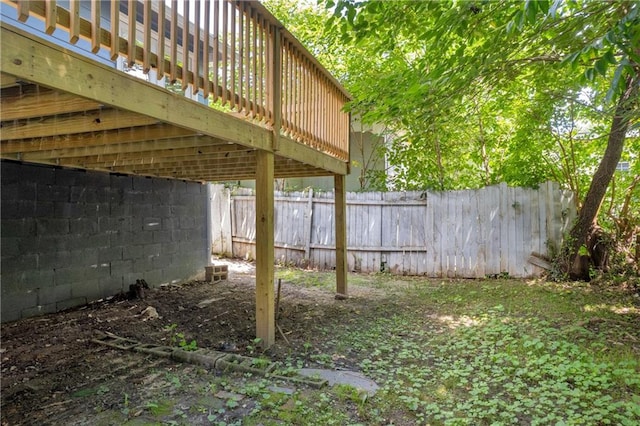 85 Ollie St, Atlanta, GA 30314 - view of yard with a deck