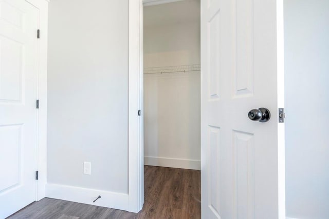 view of closet