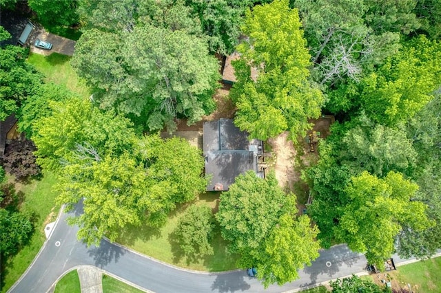 aerial overview of property's location