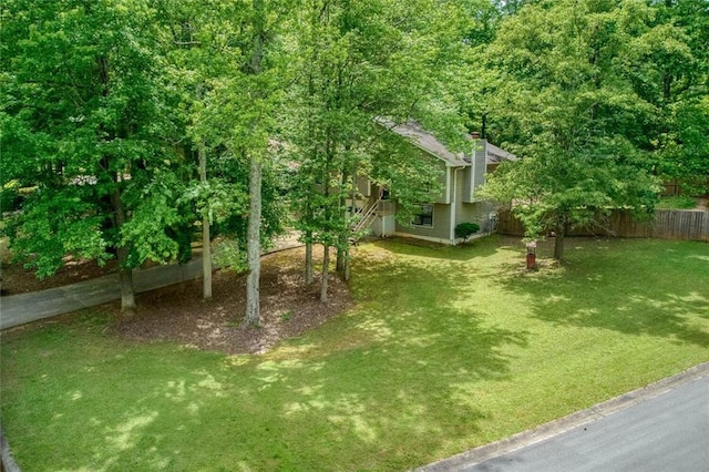 view of yard