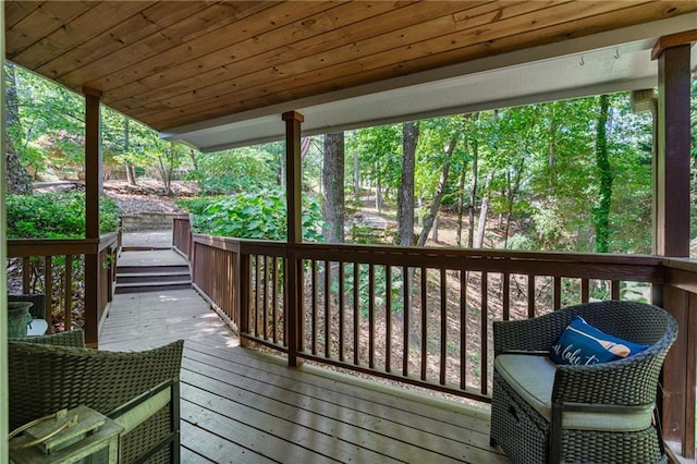 7875 Robin Rd, Cumming, GA 30041 - view of deck