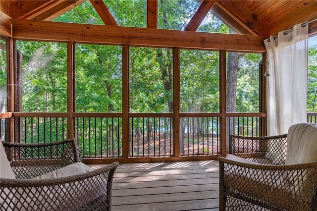 7875 Robin Rd, Cumming, GA 30041 - sunroom with vaulted ceiling