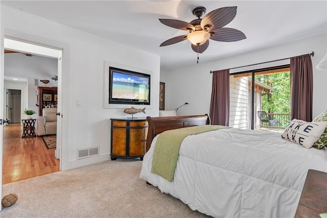 7875 Robin Rd, Cumming, GA 30041 - bedroom featuring carpet flooring and ceiling fan