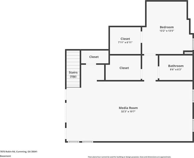 7875 Robin Rd, Cumming, GA 30041 - property floor plan