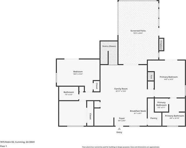 7875 Robin Rd, Cumming, GA 30041 - home floor plan