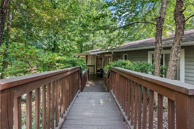 7875 Robin Rd, Cumming, GA 30041 - view of wooden deck