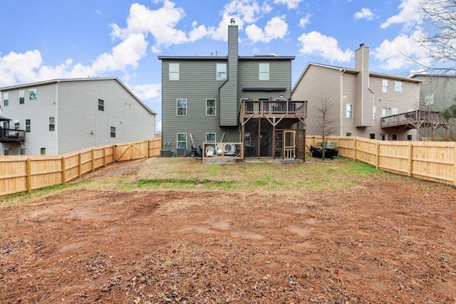 view of rear view of house