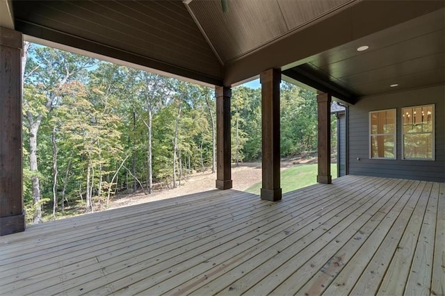 33 Cedar Gate Ln, Kingston, GA 30145 - view of deck