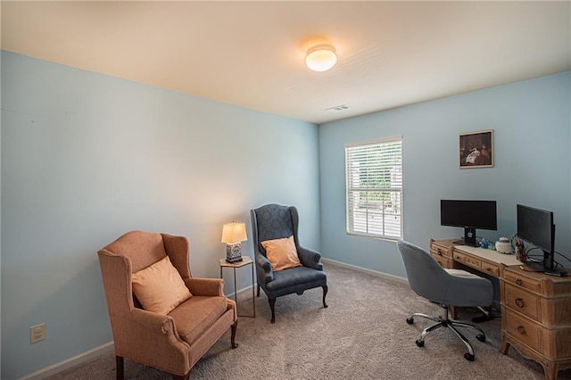305 Thimbleberry Dr, Dawsonville, GA 30534 - home office with carpet flooring and baseboards
