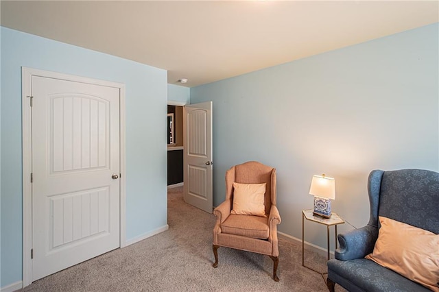 305 Thimbleberry Dr, Dawsonville, GA 30534 - living area featuring carpet and baseboards