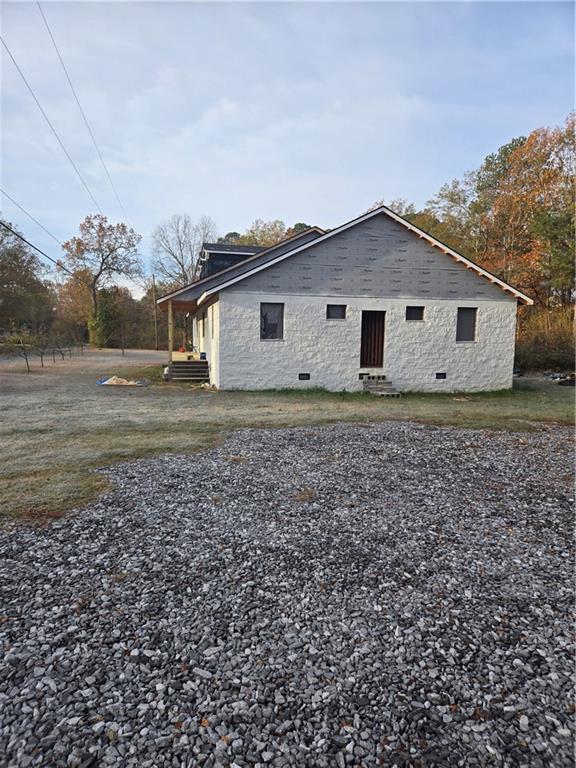 view of side of home