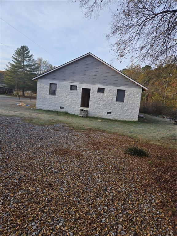 view of home's exterior