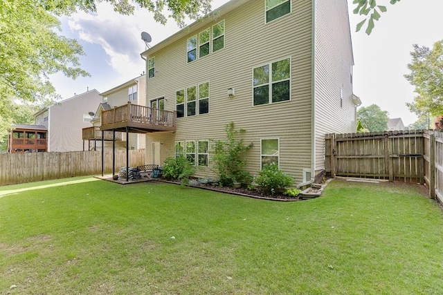 view of rear view of house