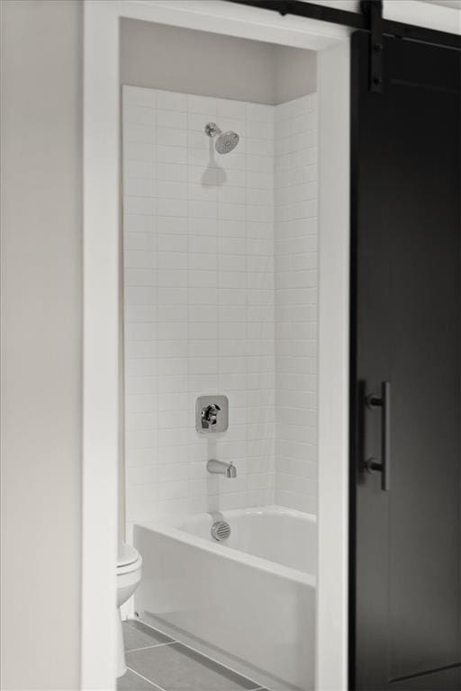 2329 Mason Dr Unit D24, Atlanta, GA 30316 - full bathroom featuring toilet, tile patterned floors, and  shower combination
