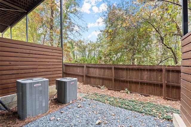 2329 Mason Dr Unit D24, Atlanta, GA 30316 - fenced backyard featuring cooling unit