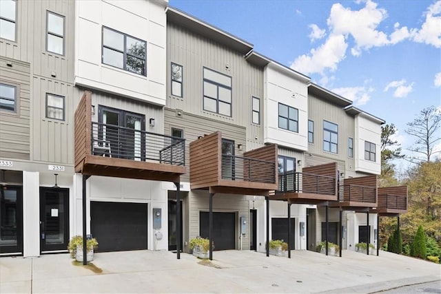 2329 Mason Dr Unit D24, Atlanta, GA 30316 - view of building exterior with a garage and driveway
