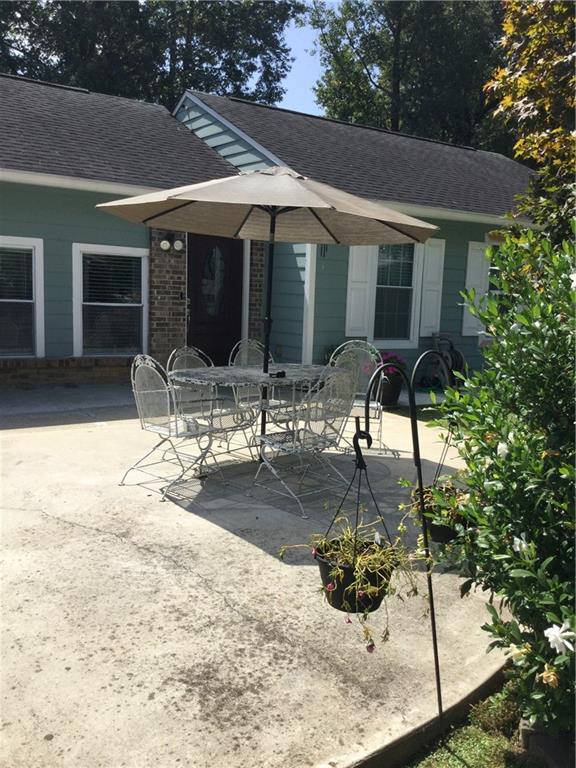 back of house featuring a patio