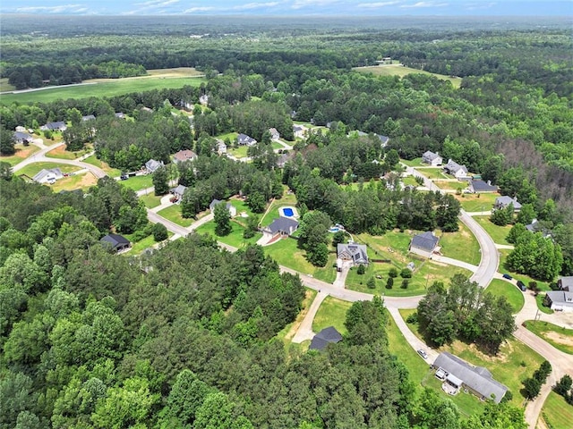 232 Christian Cir, Carrollton, GA 30116 - aerial overview of property's location featuring a heavily wooded area