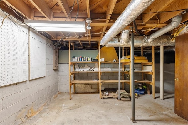 1966 Briarwood Dr, Gainesville, GA 30501 - view of unfinished below grade area