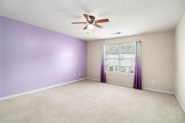 3262 Cascade Parc Blvd, Atlanta, GA 30311 - unfurnished room featuring a ceiling fan, carpet flooring, a textured ceiling, and baseboards