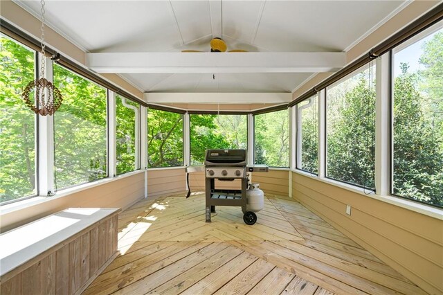 4423 Windsor Oaks Cir, Marietta, GA 30066 - sunroom / solarium with a ceiling fan