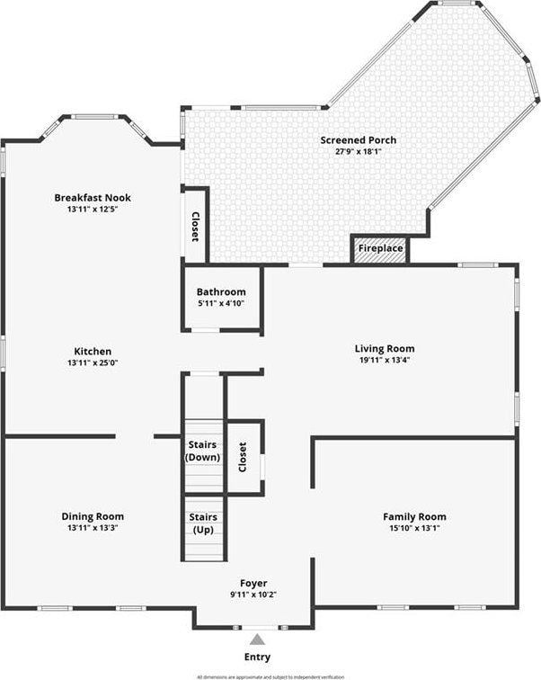 4423 Windsor Oaks Cir, Marietta, GA 30066 - floor plan / room layout