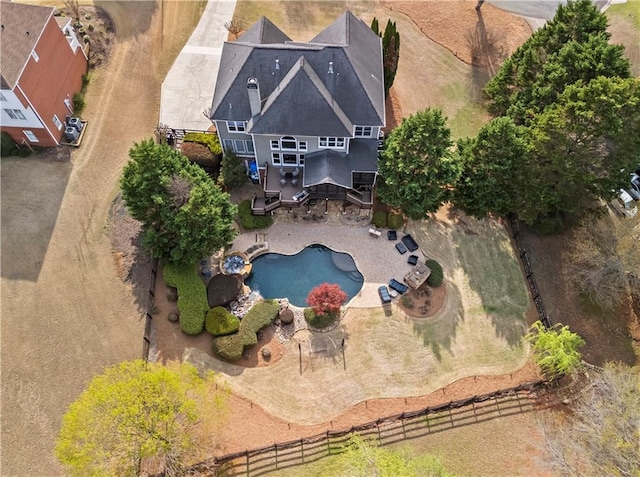 410 Hickory Fairway Ct, Woodstock, GA 30188 - view of subject property featuring a pool area
