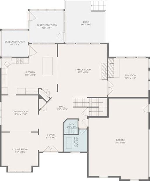 410 Hickory Fairway Ct, Woodstock, GA 30188 - room layout