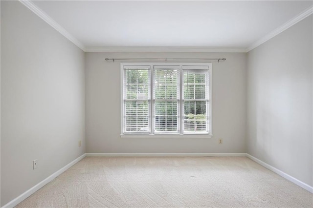 963 Bolingbrook Dr SW, Marietta, GA 30064 - carpeted spare room with baseboards and crown molding