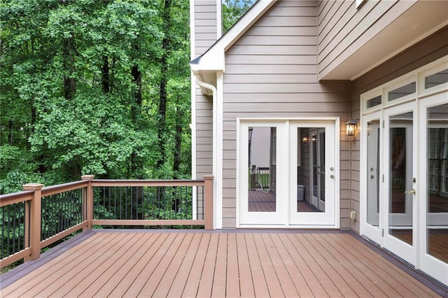 963 Bolingbrook Dr SW, Marietta, GA 30064 - deck with french doors